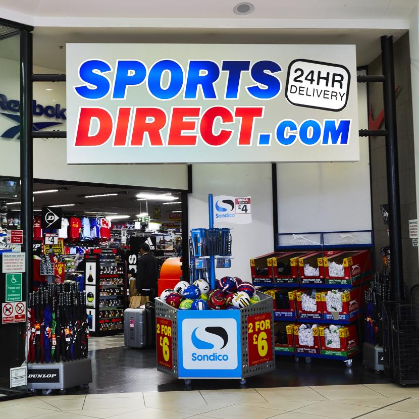 Sports Direct Shop Front 