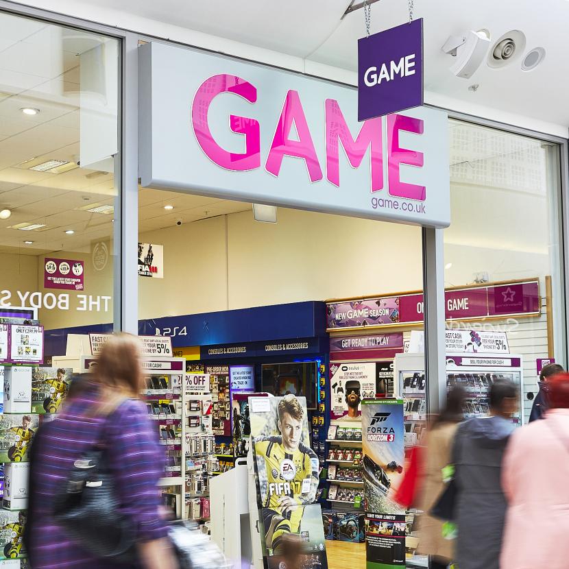 Game Shop Front 